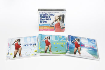 ウォーキング ミュージック シリーズBOX展開図